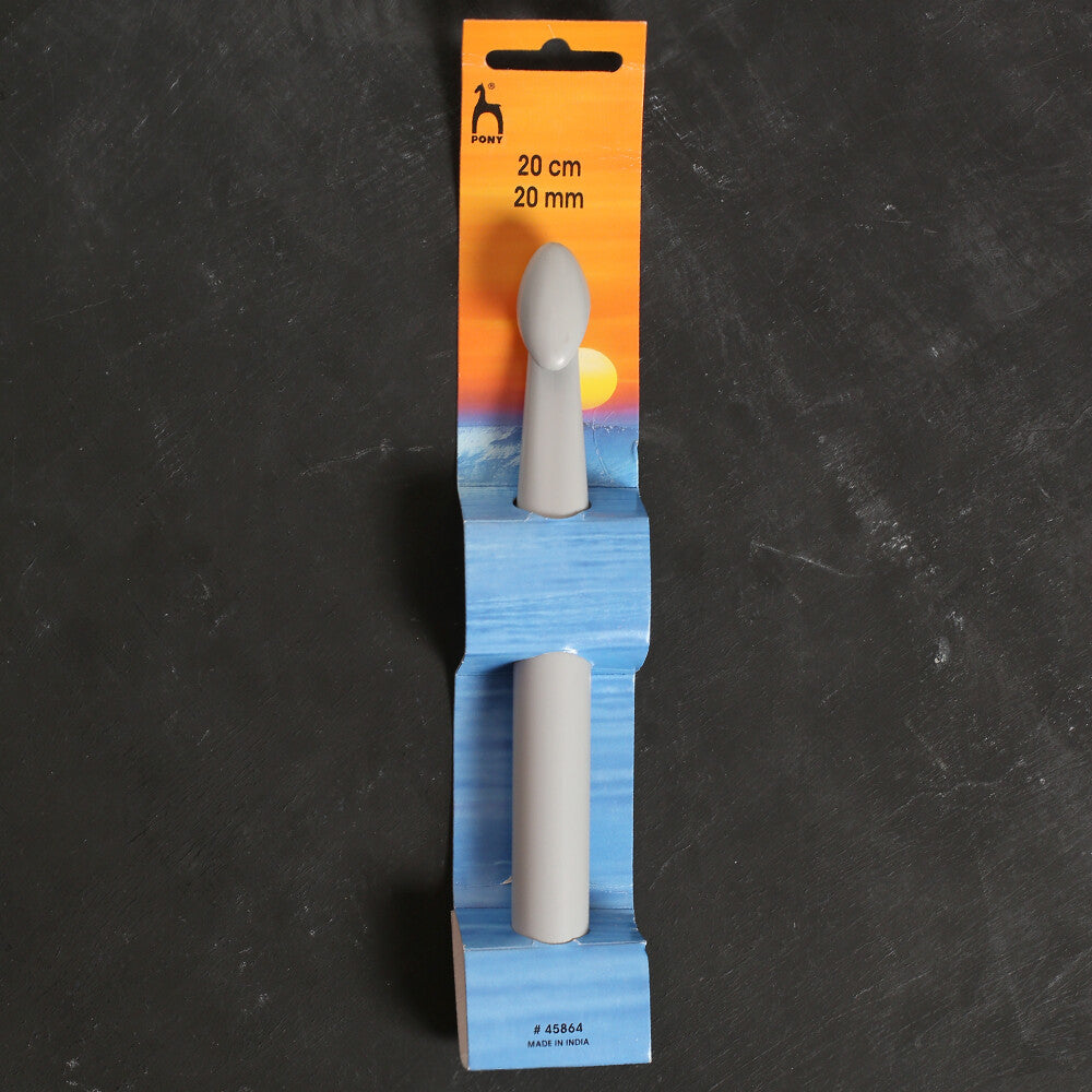 Pony 20 mm 20 cm ABS Boru Plastik Yün Tığ - 45864